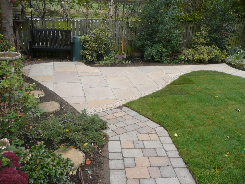 Stone Path & Landscaping -1